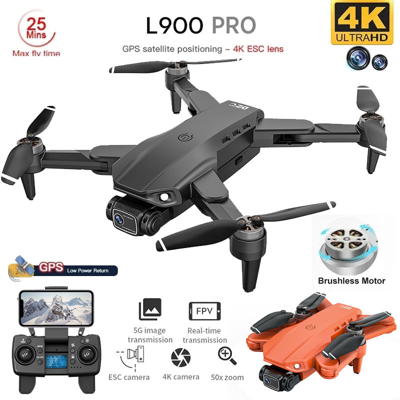 L900 Pro GPS Drone 4K Professi - Rc Helicopter Case recensione e prezzo