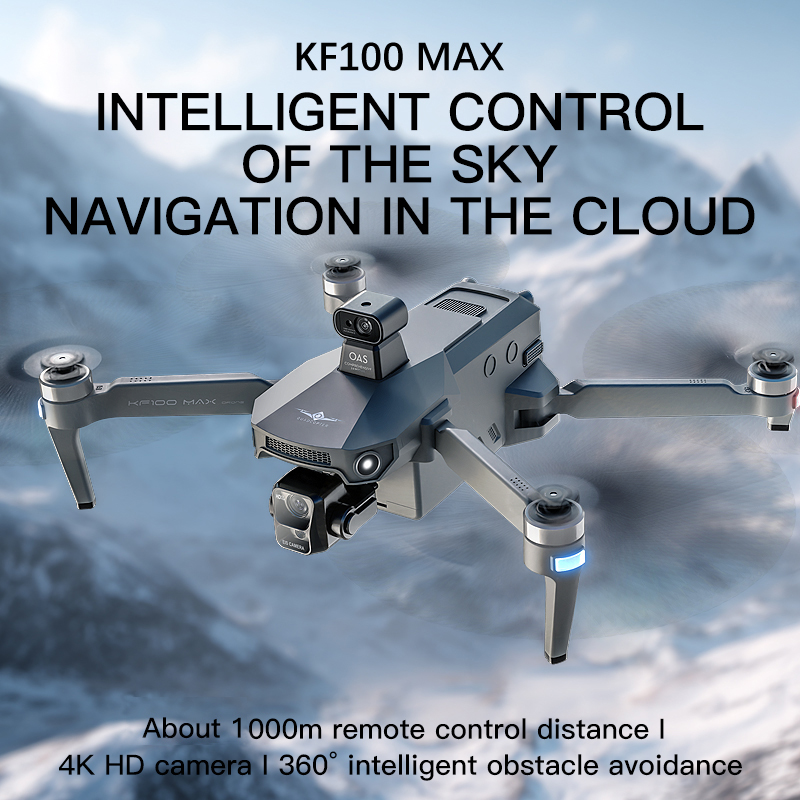 KF100 MAX GPS Drone 4K Fotocam - Rc Helicopter Charger recensione e prezzo