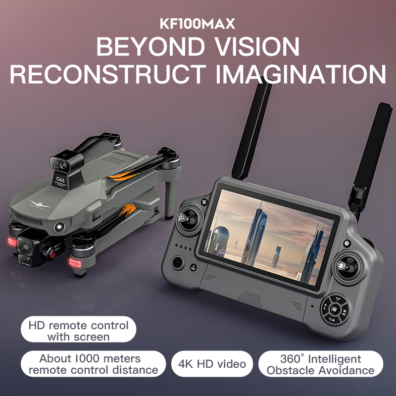 KF100 MAX GPS Drone 4K Fotocam - Rc Helicopter Charger recensione e prezzo