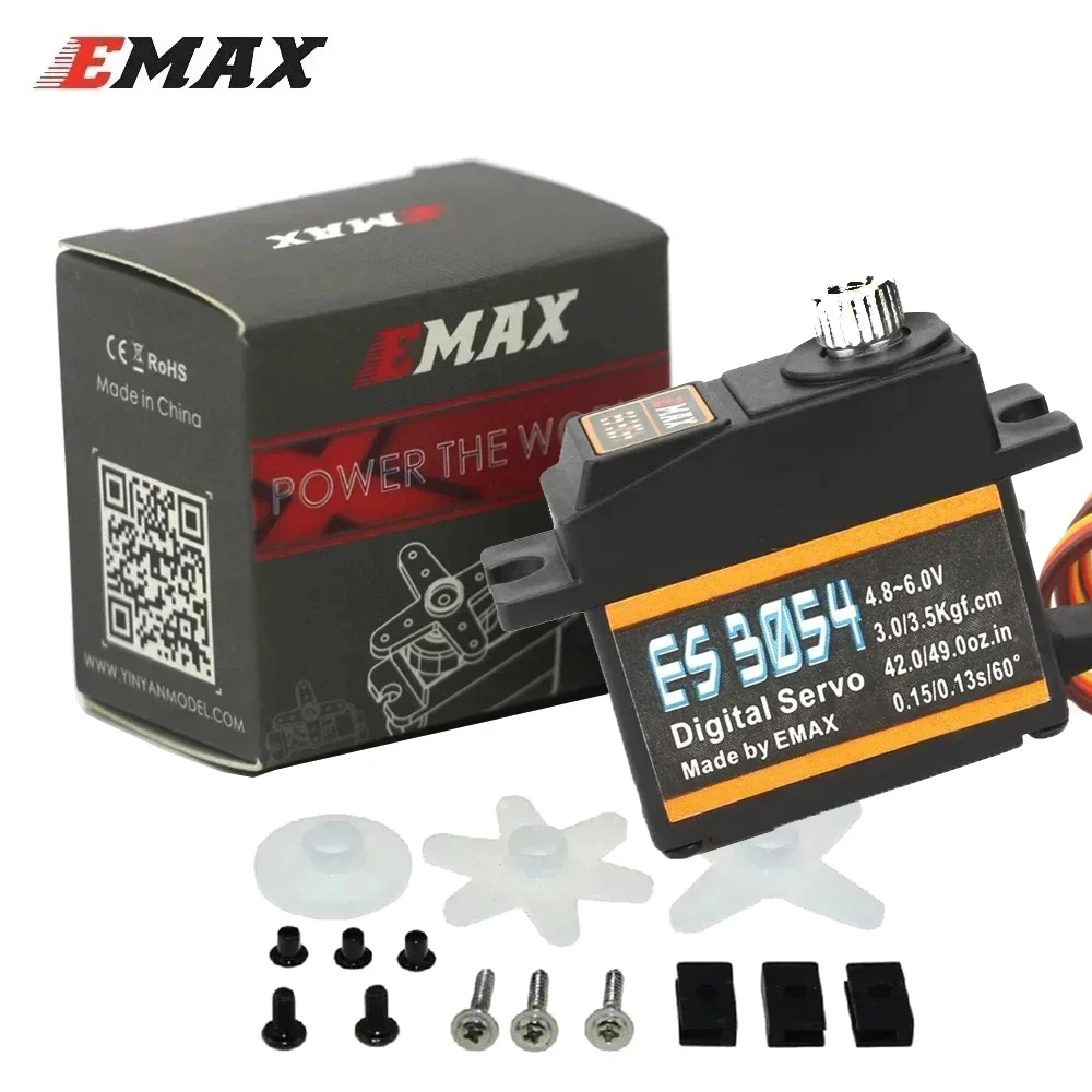 4 pz. EMAX ES3054 ES3004 ES300 - Rc Helicopter Motor recensione e prezzo